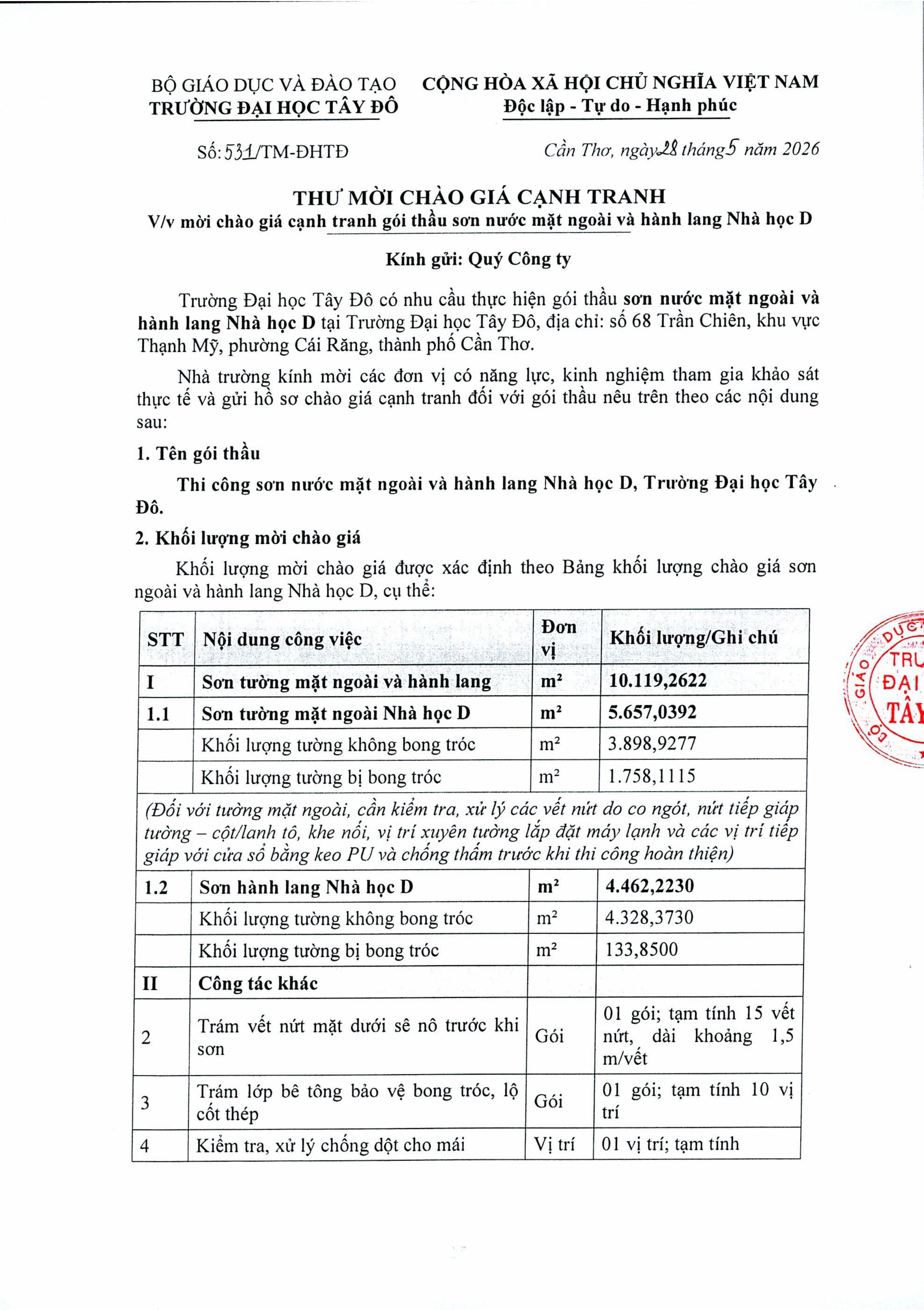Thu moi chao gia canh tranh Goi thau son nuoc Nha hoc D-hình ảnh-0.jpg